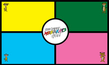 Load image into Gallery viewer, The Merry Meerkats Go!! Color Tile Hop Mat